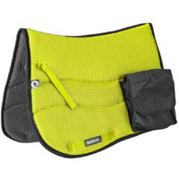 Blu Navy - Sottosella per trekking in tessuto tecnico TTech e interno in Sympanova con tasca