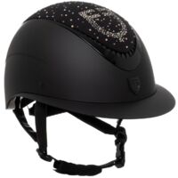 Women's proxima helmet wide visor rowel fitting: s (52-54 cm), Nero/Nero