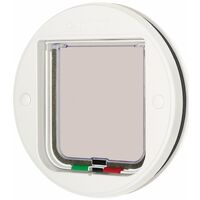 Porta basculante Pet-mate ideale per fissaggio al vetro per gatti