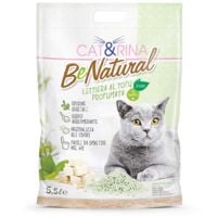 BeNatural lettiera di origine vegetale al tofu profumo tè verde 5,5 litri