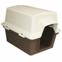 Cuccia con tetto apribile e comfort termico modello Arctic Lodge per cani: cuccia medium