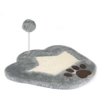 Tiragraffi zampa con pallina per gatti