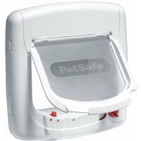 Porta magnetica Staywell Deluxe per gatti: Porta colore bianco