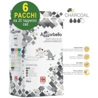 Ferribiella 10 Tappetini Assorbello Ultra Charcoal 60 x 90 Traver