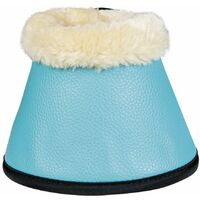 Paraglomi in similpelle con chiusura a strappo e imbottitura in peluches Comfort Premium Fur: XL, celeste 6400