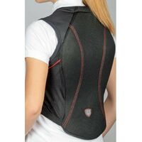 Gilet salvaschiena per equitazione da adulto livello 2 omologato: S, nero