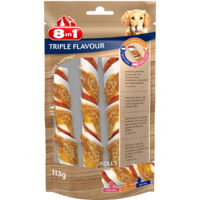 Extra rolls Triple Flavour taglia XS con triplo gusto pollo, manzo e maiale - OFFERTA RISPARMIO 6 confezioni da 113 cad