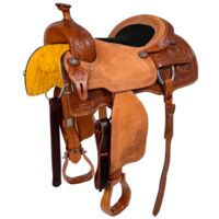 16", Chestnut: Sella western da lavoro Wrainbow