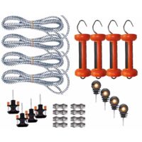 Cancello con corda elastica Multipack 4x 3/6m