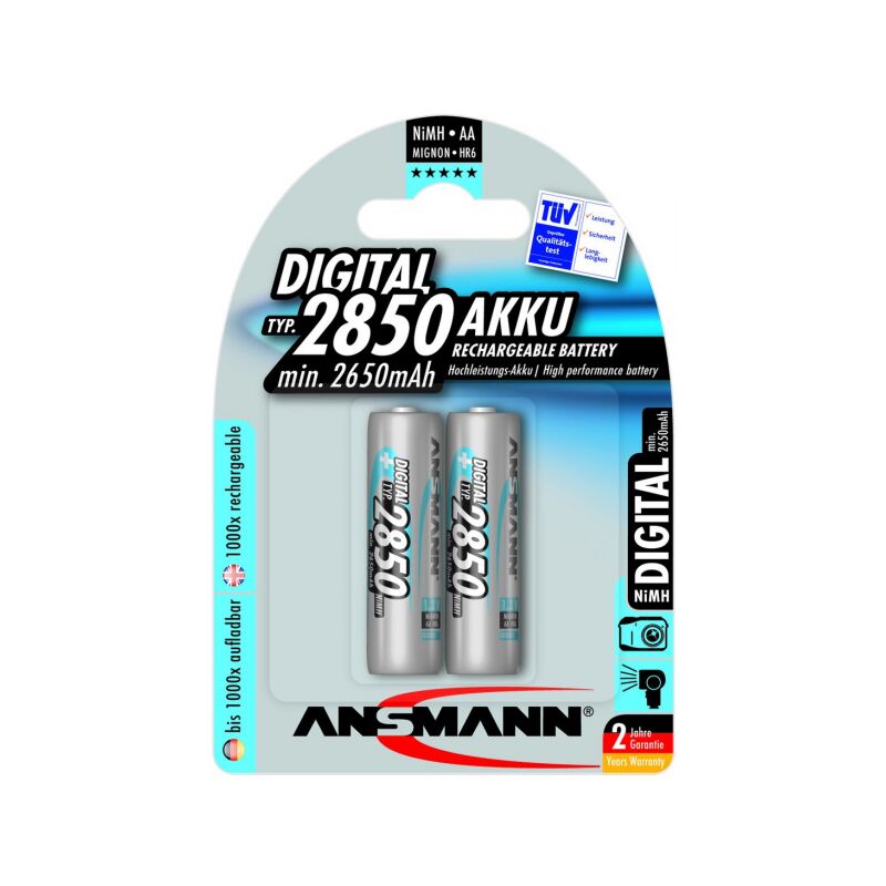 Pile rechargeable LR6 (AA) NiMH Ansmann HR06 2650 mAh 1.2 V 4 pc(s