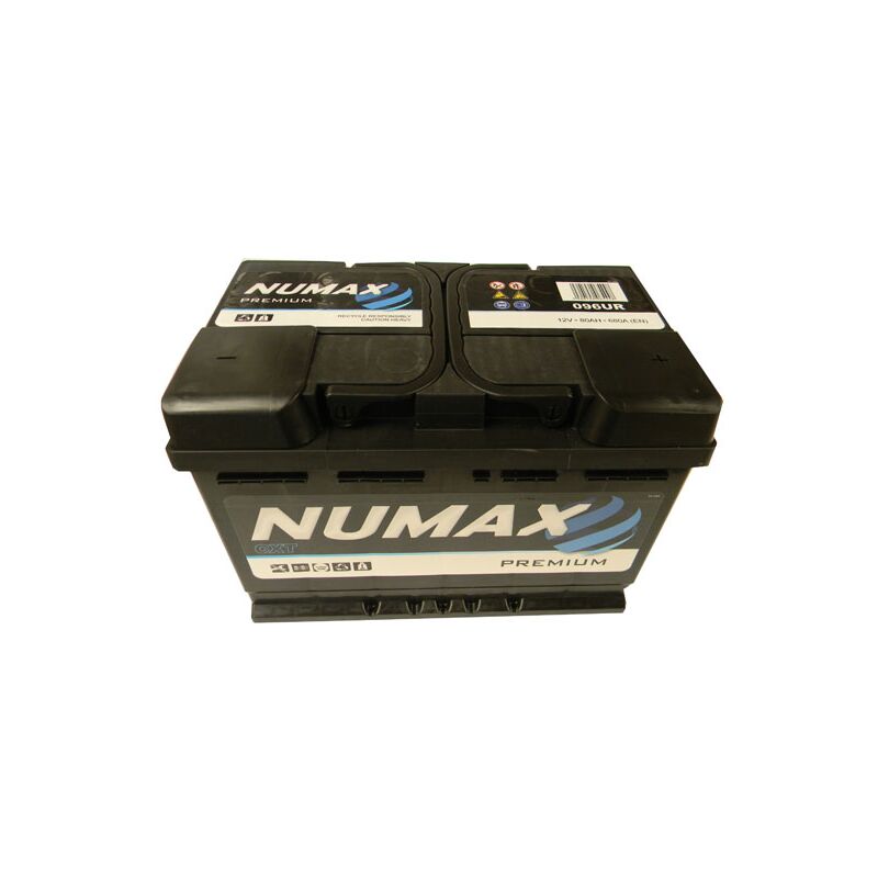 Batterie de démarrage Numax Premium L3 096UR 12V 80Ah / 680A