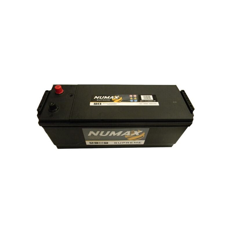 Batterie de démarrage Poids Lourds et Agricoles Numax Supreme TRUCKS B14G /  A XS612 12V 140Ah / 800A