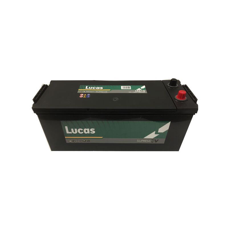 Batterie 12V 110Ah LOT7 - Puissance De Démarrage 800A, Sans Entretien, Pour Camions, Tracteurs, Engins De Chantier - 13