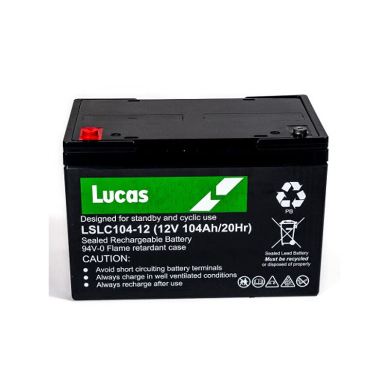 Batterie Étanche / Gel, 6V, 4 Ampères Lucas