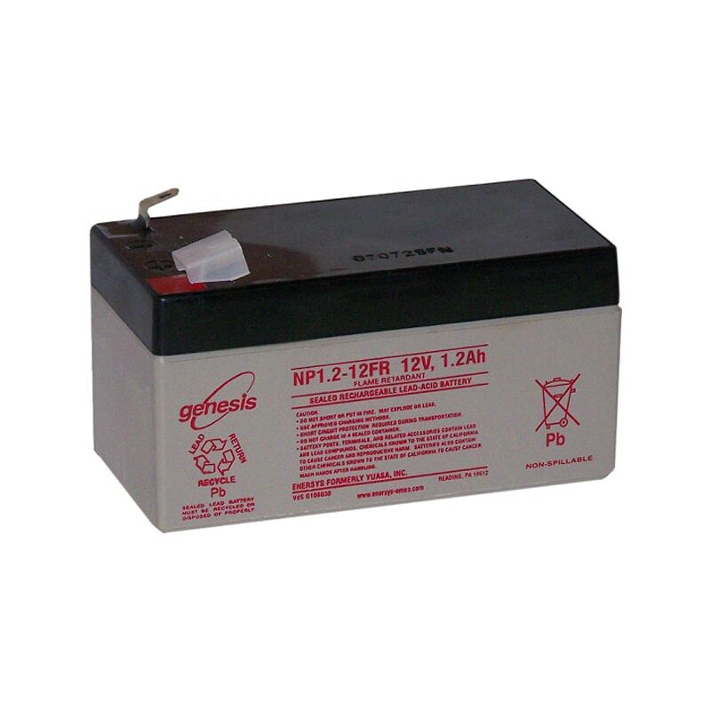 BATTERIE PLOMB ETANCHE ENERSYS NP1.2-12 - 12V 1.2Ah