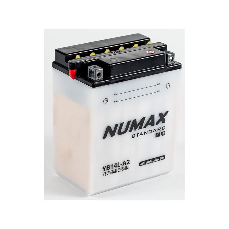 Batterie moto Numax Standard YB14L-A2 12V 14Ah 175A