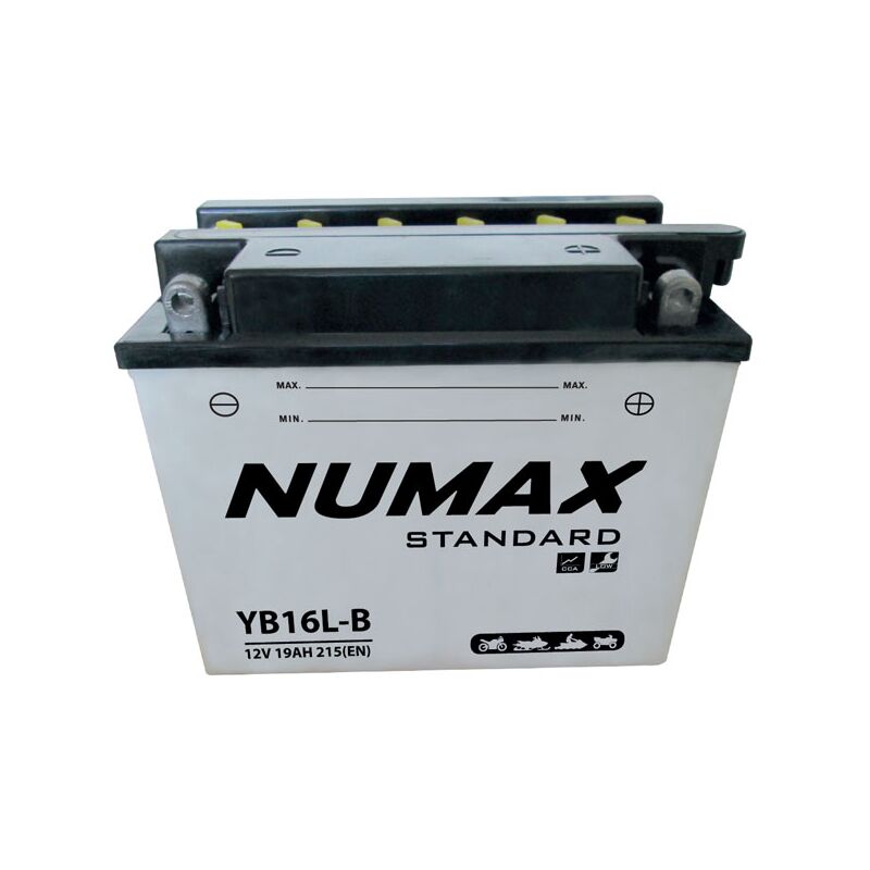 Batterie moto Numax Standard YB16L-B 12V 19Ah 215A