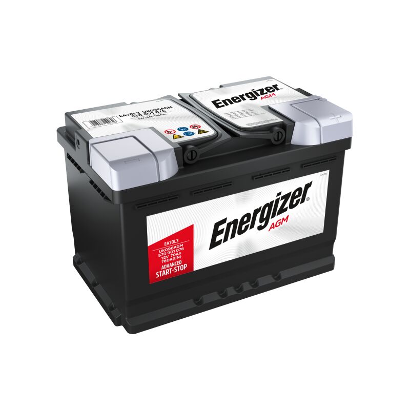 Type N70 [12V 70Ah/760A] (278x175x190) Start-Stop EFB Batterie Varta Start- Stop EFB 70Ah Type