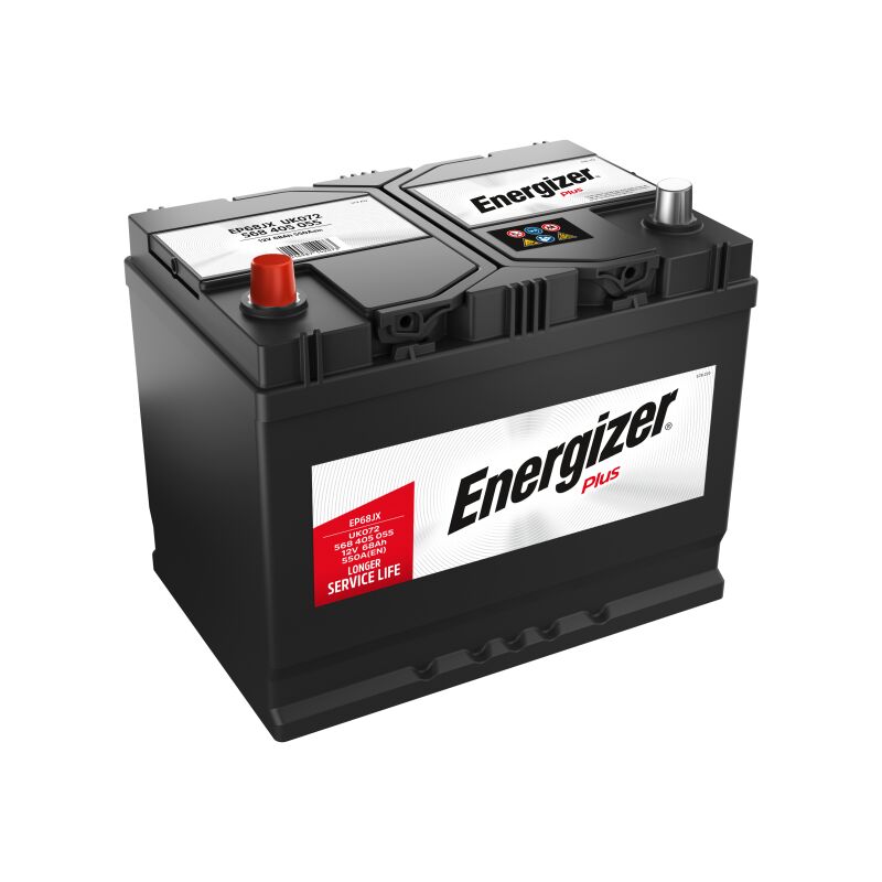 Batterie ENERGIZER PLUS EP68JX 12 V 68 AH 550 AMPS EN