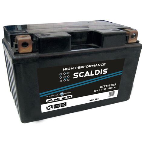 Batterie moto SCALDIS HP YTZ14S SLA 12V 11,2AH 230A