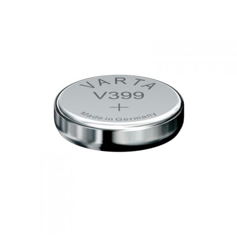 Varta pile bouton micro argent sr57 - v399 1,55v blister 1 unité ø9,5x2,73mm (1/7)