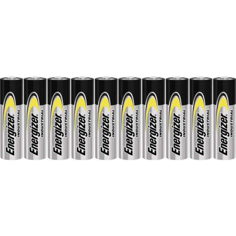 pile lr6 aa energizer industriel x10