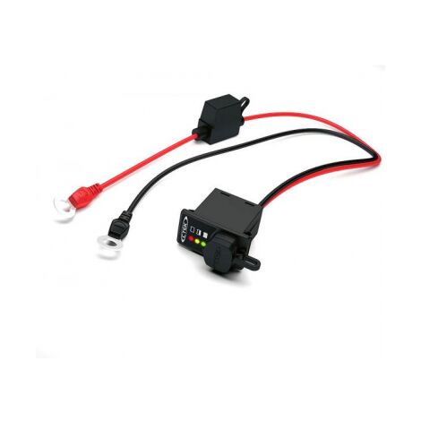 Accessoire chargeur CTEK - Câble oeillet M8 avec indicateur de charge (56-531) (1/3)