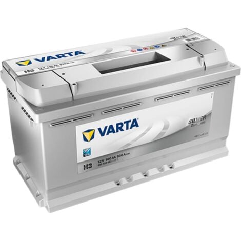 Batterie de démarrage Varta Silver Dynamic L5 H3 12V 100Ah / 830A 600402083