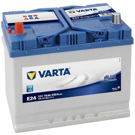 Batterie de démarrage Varta Blue Dynamic M10 E24 12V 70Ah / 630A