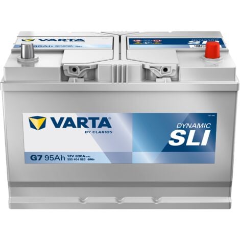 Batterie de démarrage Varta Blue Dynamic M11 G7 12V 95Ah / 830A