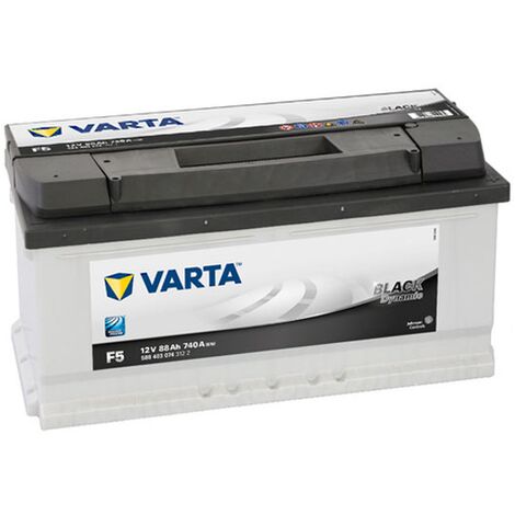 Batterie de démarrage Varta Black Dynamic L5B F5 12V 88Ah / 740A