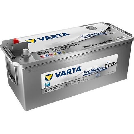 Batterie de démarrage Varta Promotive Silver EFB B15G B90 12V