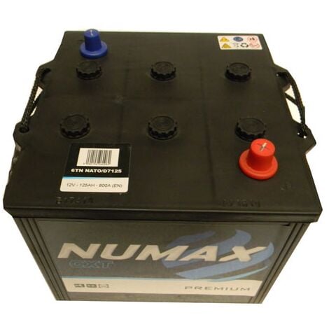 Batterie de démarrage Loisirs/Camping-cars Numax Marine LB1 MVL1MF 12V 50Ah  / 420A