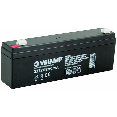 BATTERIE FULBAT FP12-2.3 AGM 12V 2.3Ah - compatible NP2.3-12 / UL2.4-12