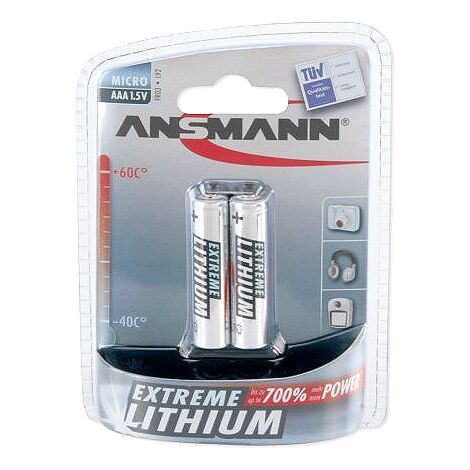 Pile UltraLife lithium 9V PP3 1.2Ah - BATLI10.