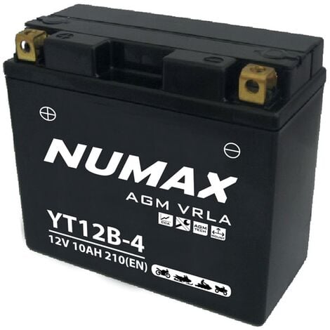 NX - Batterie moto Gel YTX9-BS / FTX9-BS / WP9BS 12V 8Ah