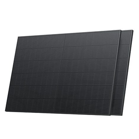 ECOFLOW 2 x panneau solaire rigide 400W