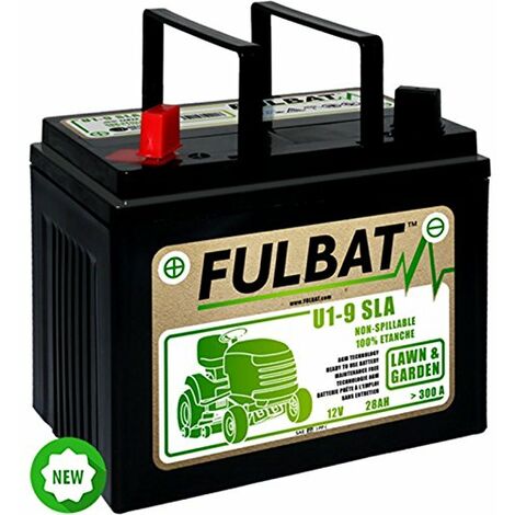 Batterie moto AGM 12V 28Ah – Technologie sans entretien – Compatible motos et tondeuses – Dimensions 195x125x175mm – Jardinvest