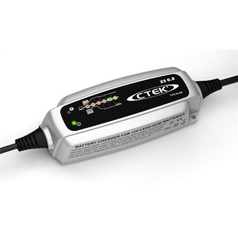 Chargeur CTEK XS 0.8 12V 800mA (56-707) pour petites batteries