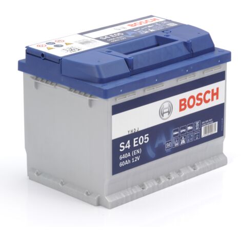 Batterie Voiture Bosch S4026 70Ah 630A – Technologie PowerFrame, Sans Entretien, Idéale Sans Start-Stop