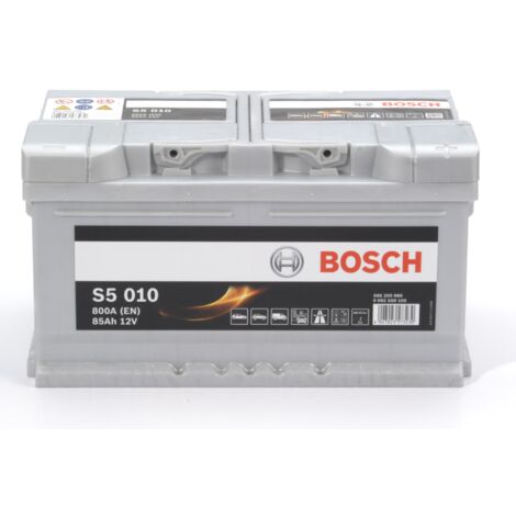 Batterie de démarrage Auto BOSCH S5010 - 12V 85Ah 800A (EN)