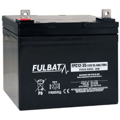 Batterie Fulbat AGM Cyclique FPC12-35 (T5) (1/3)