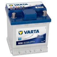 Varta – Batterie de démarrage 12V 44Ah 420A – Technologie classique CA/CA – Polarité plus à droite – Poids 11Kg