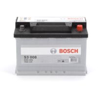 Bosch – Batterie de démarrage 12V 70Ah 640A – Technologie classique CA/CA – Polarité + à droite – Non compatible Start-Stop
