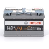 Bosch – Batterie de démarrage auto 12V 80Ah 800A EN – Technologie AGM – Compatible Start-Stop – Dimensions 315x175x190mm