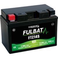 Batterie moto FULBAT FTZ14S GEL 12V 11.2Ah 230A – Démarrage moto et scooter – Technologie Gel pour performance optimale – Anova