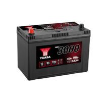 Yuasa – Batterie voiture 12V 95Ah 720A – Technologie classique CA/CA – Dimensions 304 x 174 x 225 mm – Non compatible Start&Stop