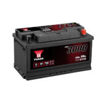Yuasa – Batterie voiture 12V 80Ah 760A – Technologie classique CA/CA – Dimensions 315x175x175mm – Non compatible Start&Stop