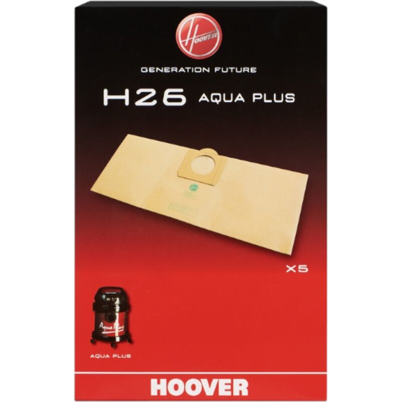 H26 Ersatzteil - Set 5 Beuteln H26 - - HOOVER