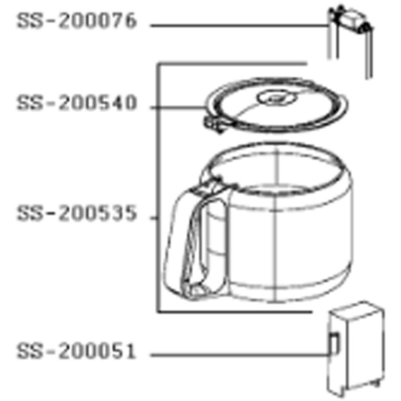 Ersatzteil - Elektronische Karte (Kennzeichen SS-200076) - - KRUPS